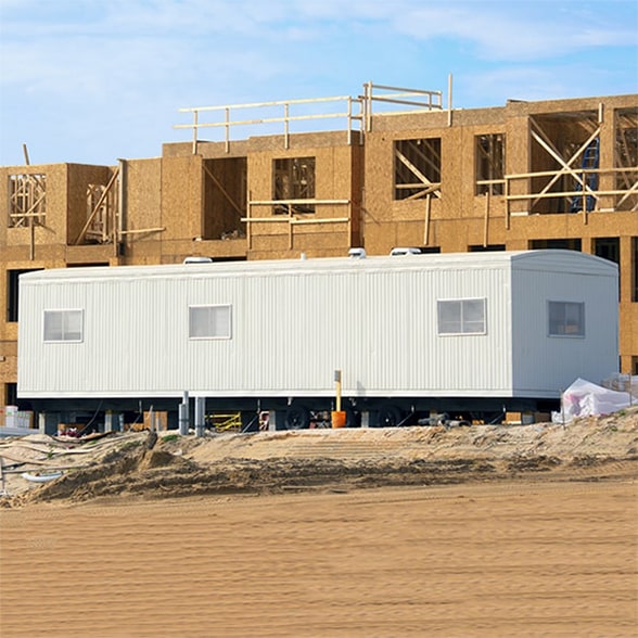 construction & jobsite shower trailers can be rented for both short-term and long-term construction projects